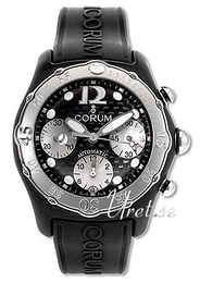 Corum Bubble Czarny/Skóra Ø45 mm 285.190.20-F171FM50