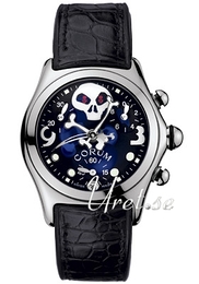 Corum Bubble Limited JOLLY ROGER Wielokolorowy/Skóra Ø36 mm 196.260.20LS-FM32R