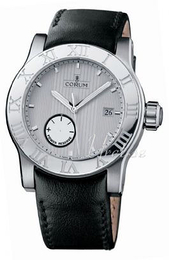 Corum Romvlvs / Romulus Srebrny/Skóra Ø41 mm 373.515.20.F101BA65