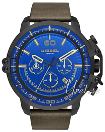 Diesel Chronograph Niebieski/Skóra Ø51 mm DZ4405