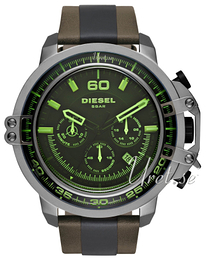 Diesel Chronograph Zielony/Skóra Ø51 mm DZ4407
