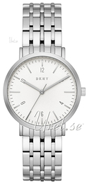 DKNY Dress Srebrny/Stal Ø36 mm NY2502