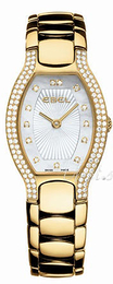 Ebel Beluga Tonneau Biały/18 karatowe żółte złoto 33x23 mm 1215103
