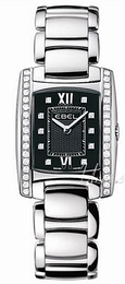 Ebel Brasilia Czarny/Stal 34x28 mm 1215667