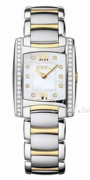 Ebel Brasilia Lady Biały/Stal 34x28 mm 1215781