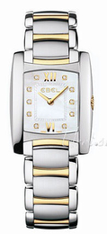Ebel Brasilia Lady Biały/Stal 29x24 mm 1215892