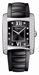 Ebel Brasilia Czarny/Guma 42x32 mm 1215900