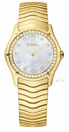 Ebel Classic Lady Biały/18 karatowe żółte złoto Ø27.3 mm 1215273