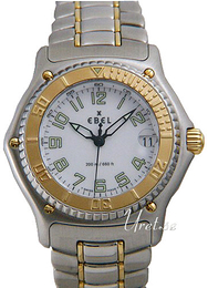 Ebel Discovery Biały/Stal Ø40 mm 1187341.0665P