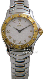 Ebel Dress Wave Biały/Stal Ø25 mm 6157912.6215P