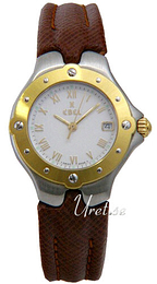 Ebel Sport Wave Biały/Skóra Ø27 mm 6087621.02C36511