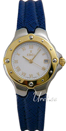 Ebel Sport Wave Biały/Skóra Ø27 mm 6087621.02D36502