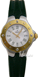 Ebel Sport Wave Srebrny/Skóra Ø27 mm 6087621.61C36518