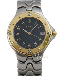 Ebel Sport Wave Czarny/Stal Ø35 mm 6187631.56D10