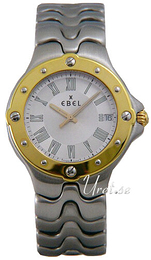 Ebel Sport Wave Biały/Stal Ø35 mm 6187631.61D10