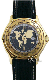 Ebel Voyager Czarny/Skóra Ø38 mm 8124913.5535706