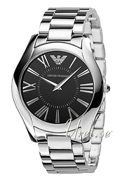 Emporio Armani Super Slim Czarny/Stal Ø43 mm AR2022