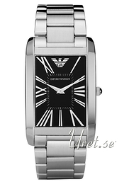 Emporio Armani Super Slim Czarny/Stal 31x23 mm AR2053