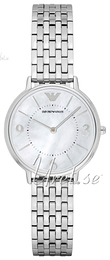 Emporio Armani Dress Biały/Stal Ø32 mm AR2507