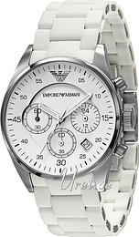 Emporio Armani Sportivo Srebrny/Stal Ø39 mm AR5867