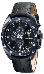 Emporio Armani Sportivo Czarny/Skóra Ø43 mm AR5916