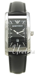 Emporio Armani Classic Czarny/Skóra 34x29 mm AR0121