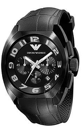 Emporio Armani Czarny/Guma Ø45 mm AR5846