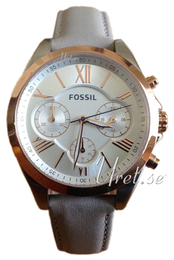 Fossil Biały/Skóra Ø38 mm BQ3110