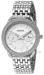 Fossil Tailor Biały/Stal Ø35 mm ES4054