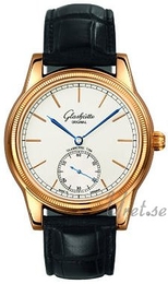 Glashütte Original Meisterwerke Srebrny/Skóra Ø40 mm 100-11-01-01-04