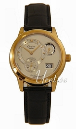 Glashütte Original Pano Srebrny/Skóra Ø39 mm 90-03-01-01-04