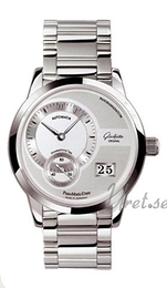 Glashütte Original Pano PanoMaticDate Srebrny/Stal Ø39.3 mm 90-01-02-02-24