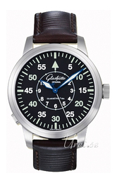 Glashütte Original Senator Navigator Czarny/Skóra Ø44 mm 100-09-07-05-04