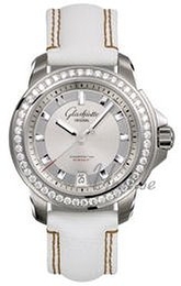 Glashütte Original Sport Evolution M Srebrny/Tkanina Ø37 mm 39-21-03-22-04