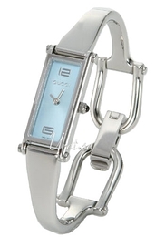Gucci 1500 Niebieski/Stal 30x12 mm YA015535
