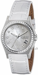 Gucci Pantheon Biały/Skóra Ø36 mm YA115410