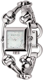 Gucci Signoria Biały/Stal 20x20 mm YA116514
