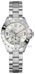 Guess Gc Exclusive Biały/Stal Ø35 mm 70000L1