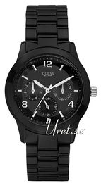 Guess Sporty Czarny/Plastik Ø39 mm W11603L2