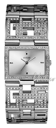 Guess G Fab Srebrny/Stal 23x31 mm W13544L1