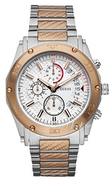 Guess Srebrny/Stal Ø44 mm W25091G1