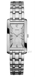 Guess Srebrny/Stal 39x18 mm W75040L1