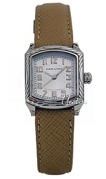 Hamilton Blaine Srebrny/Skóra 25x23 mm H28211853