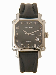 Hamilton Khaki Field Czarny/Skóra 38x38 mm H19415733