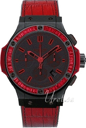 Hublot Big Bang All Black Carat Czarny/Skóra Ø44.5 mm 301.CI.1130.GR.1902.ABR10