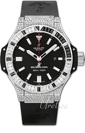 Hublot BB King Jewellery Czarny/Guma Ø48 mm 322.LX.1023.RX.0904