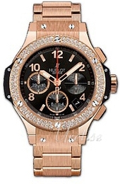 Hublot Big Bang 41 mm Czarny/18 karatowe różowe złoto Ø41 mm 341.PX.130.PX.114