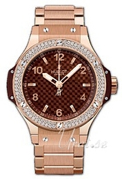 Hublot Big Bang 38 mm Brązowy/18 karatowe różowe złoto Ø38 mm 361.PC.3380.PC.1104