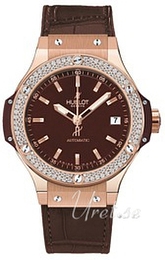 Hublot Big Bang 38 mm Automatic Brązowy/Skóra Ø38 mm 365.PC.3180.LR.1104