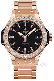 Hublot Big Bang 38 mm Automatic Czarny/18 karatowe różowe złoto Ø38 mm 365.PX.1180.PX.1104